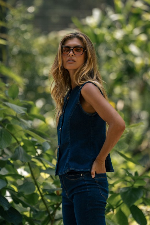 Denim waistcoat Denim waistcoat