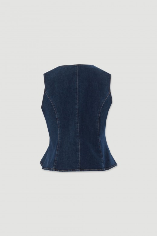 Denim waistcoat Denim waistcoat