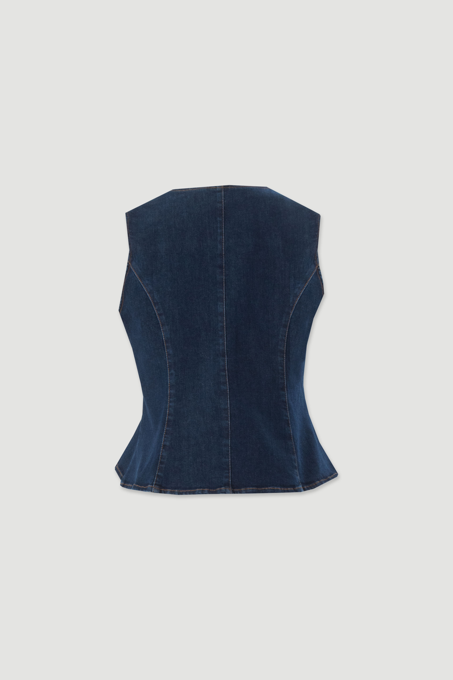 Denim waistcoat