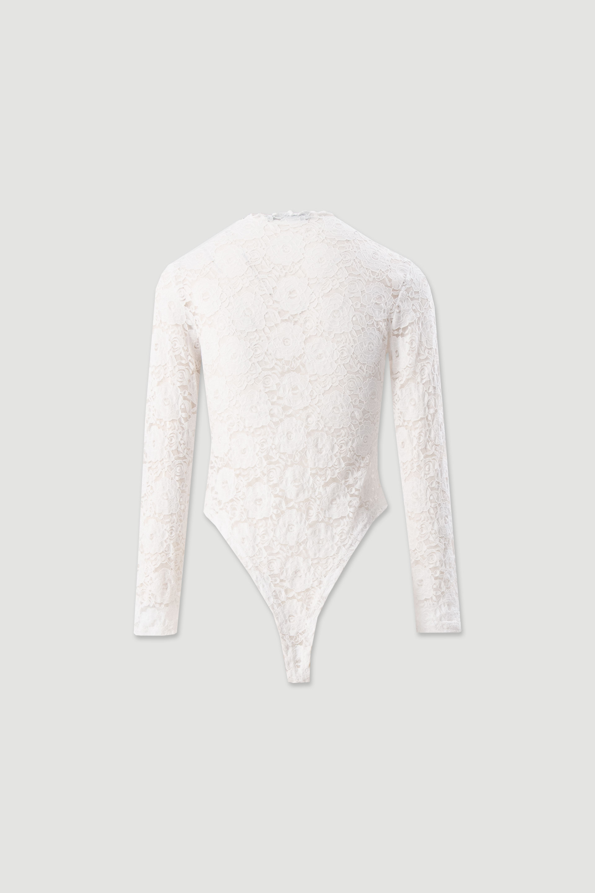 Body de renda floral