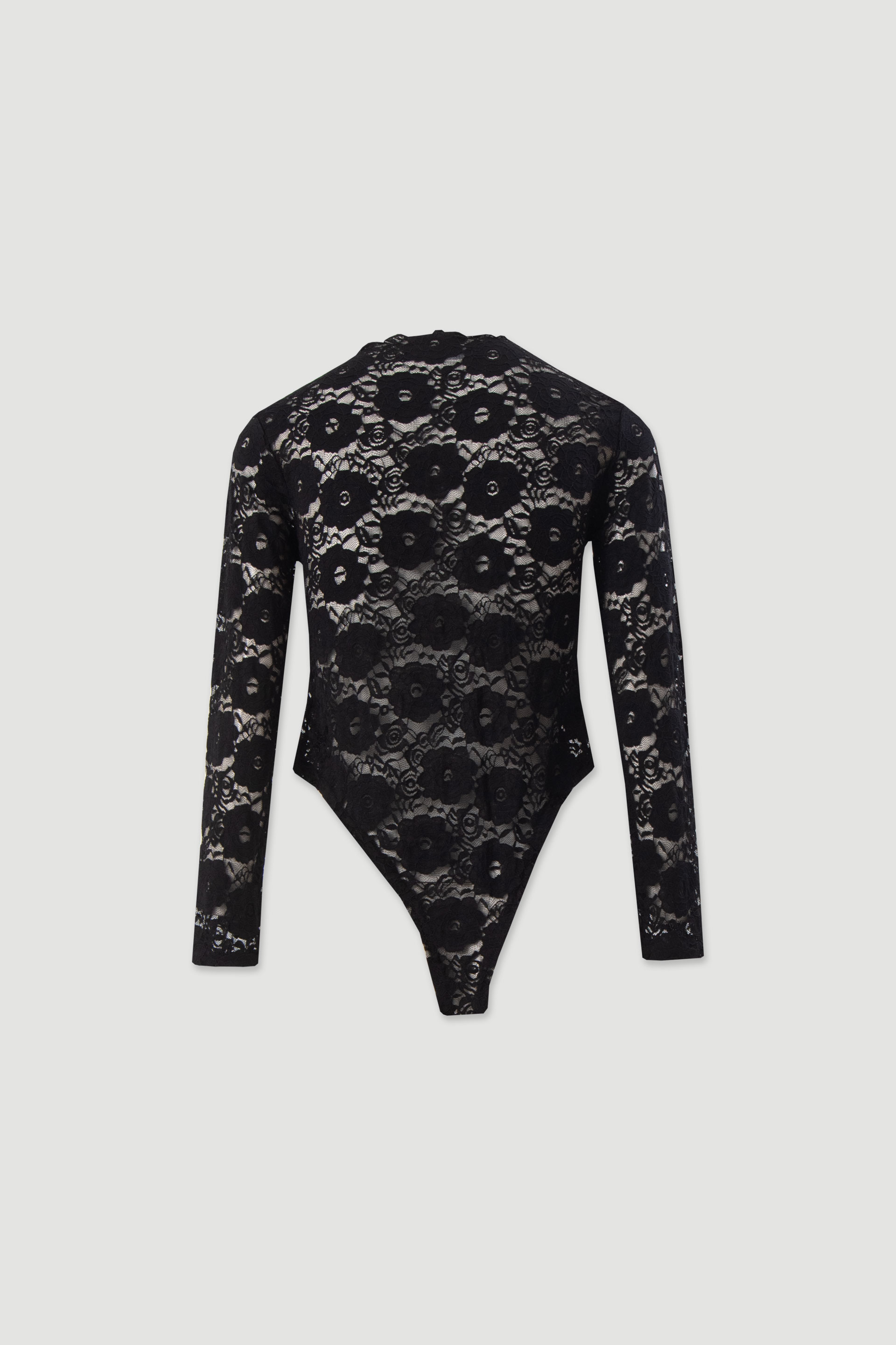 Body de renda floral