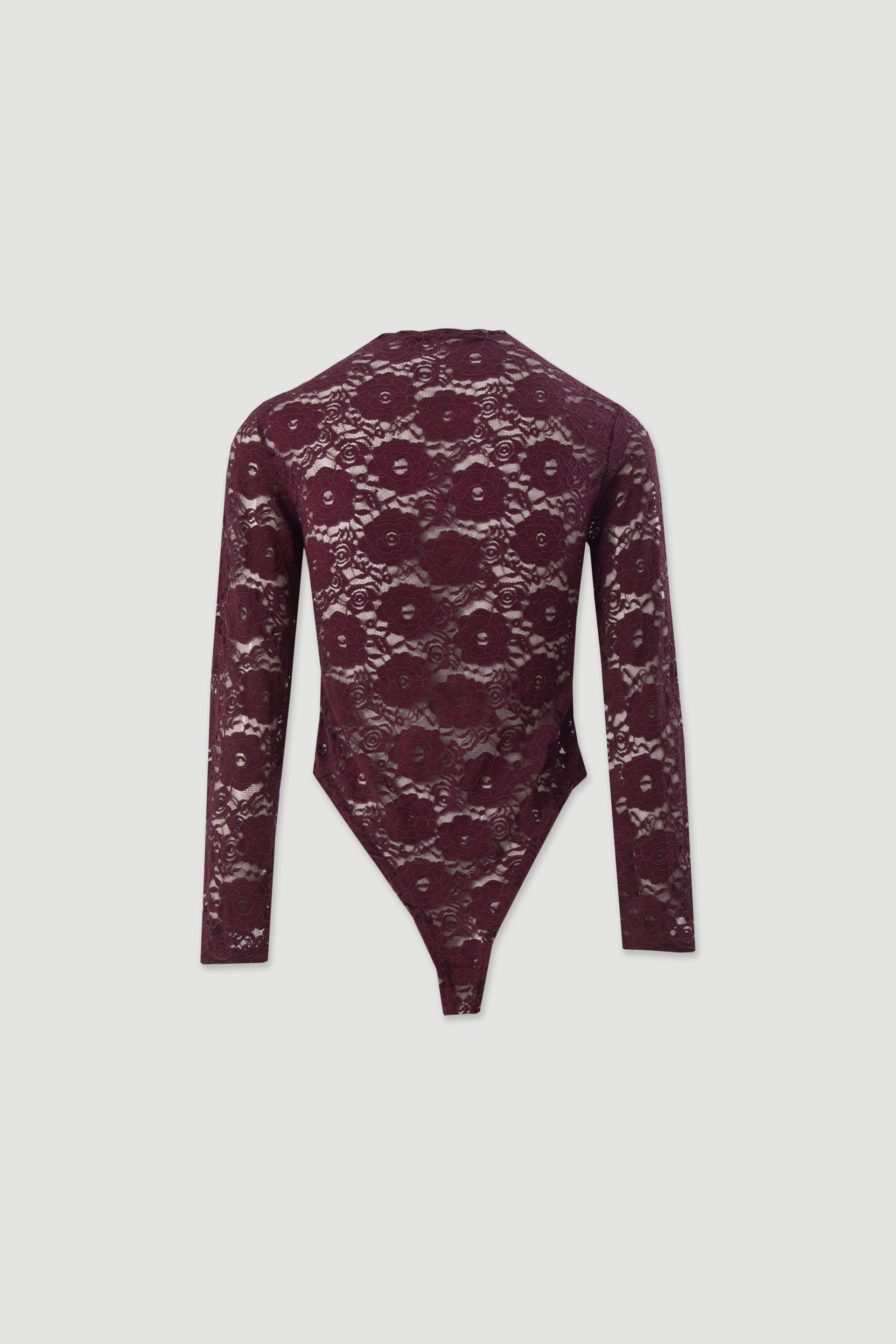 Body de renda floral