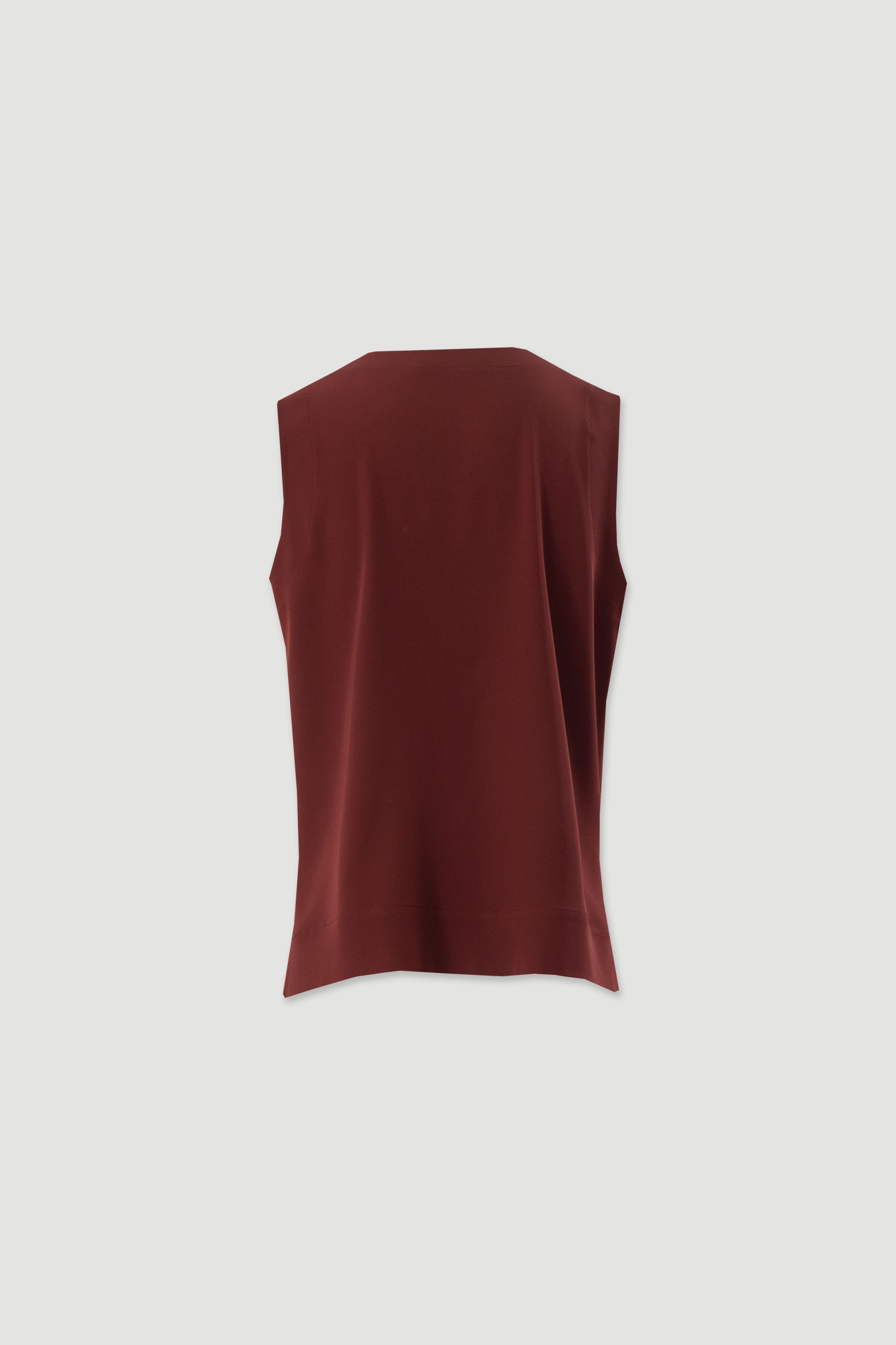Fluid tunic with v-neckline
