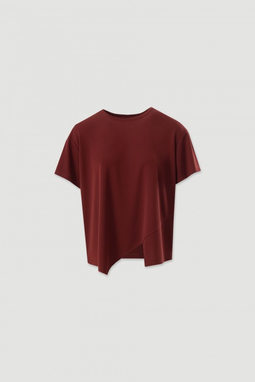 Knit top asymmetric Knit top asymmetric
