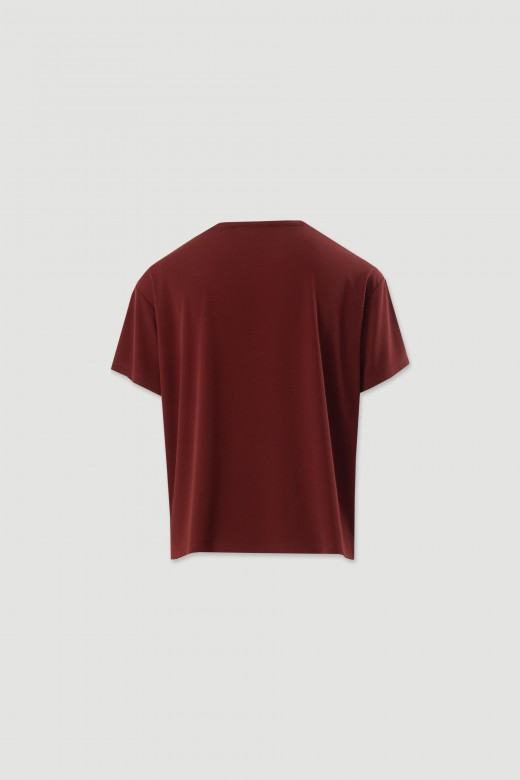 Knit top asymmetric Knit top asymmetric