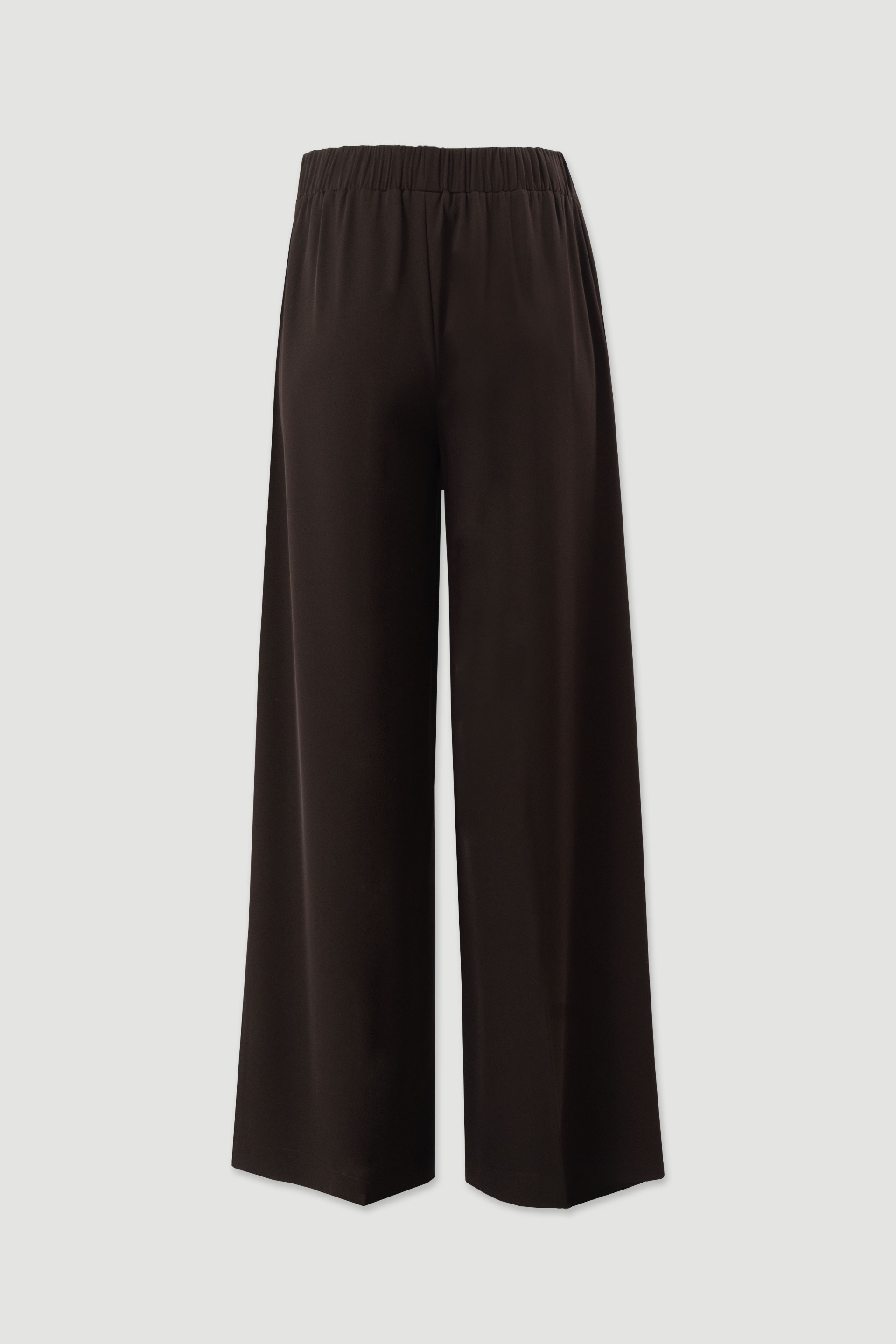 Wide-leg trousers in fluid fabric