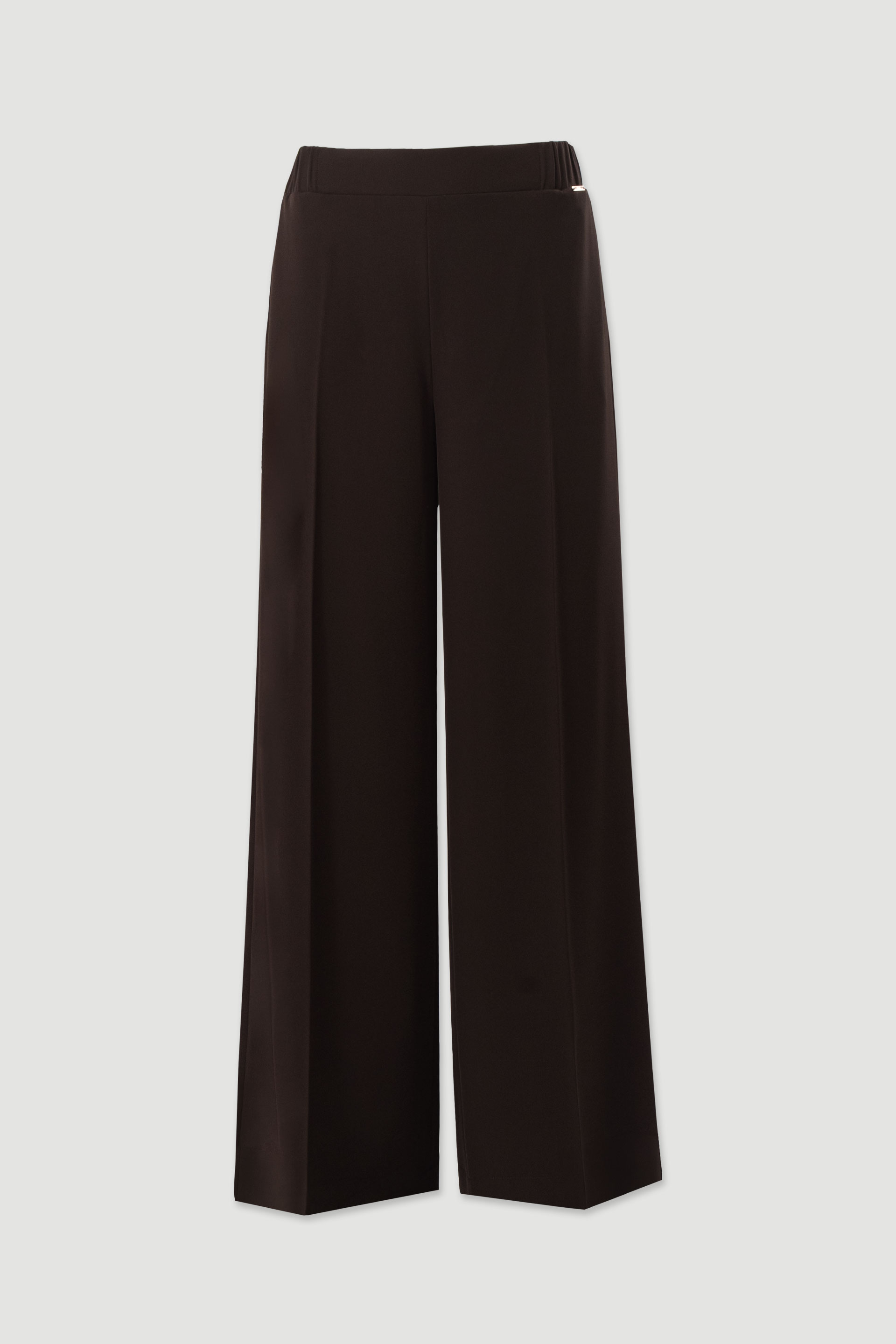 Wide-leg trousers in fluid fabric