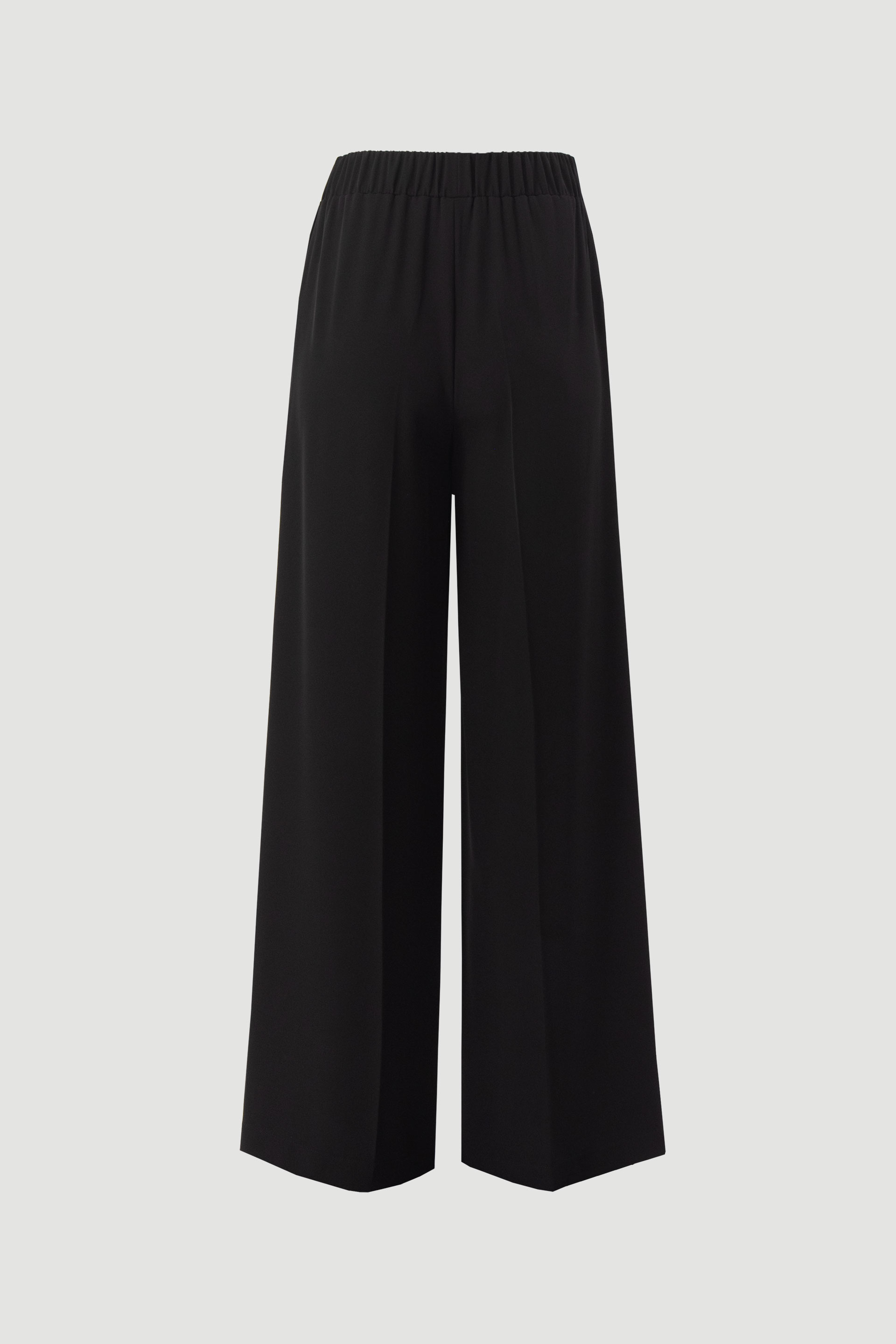 Wide-leg trousers in fluid fabric