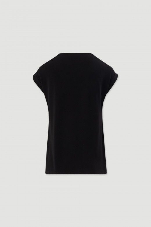 Printed short-sleeve top Printed short-sleeve top