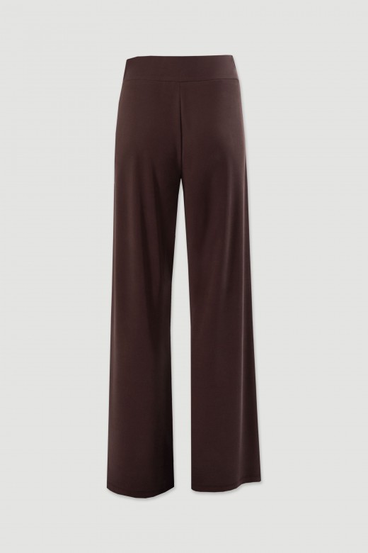 Wide-leg knit trousers Wide-leg knit trousers