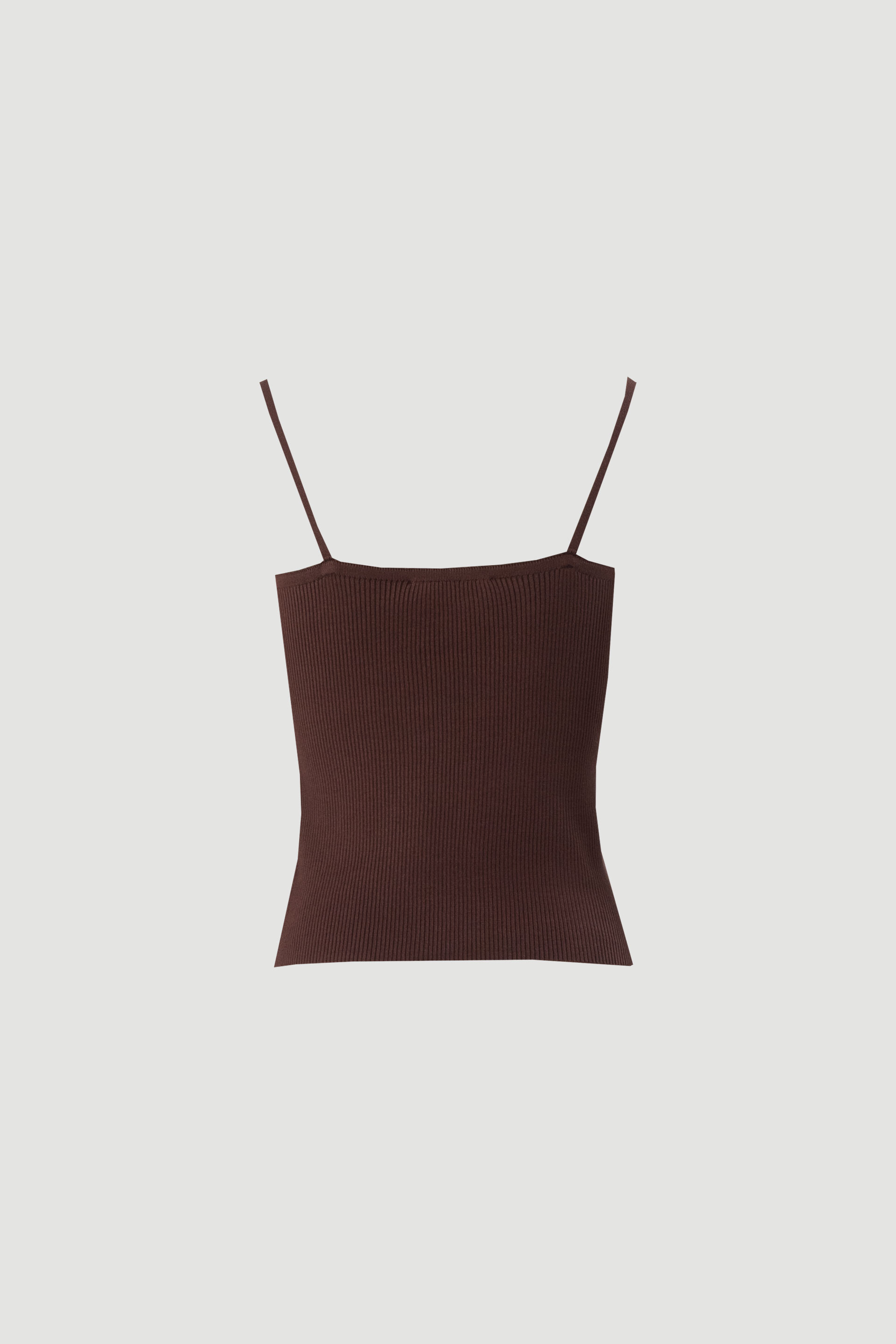 Knit top with lace neckline