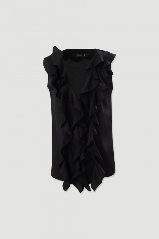 Blouse with ruffles Blouse with ruffles