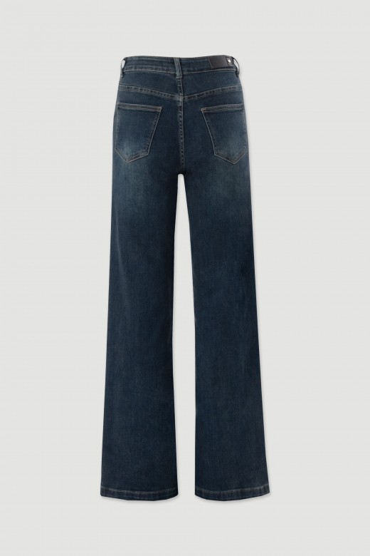 High-waisted wide leg jeans High-waisted wide leg jeans