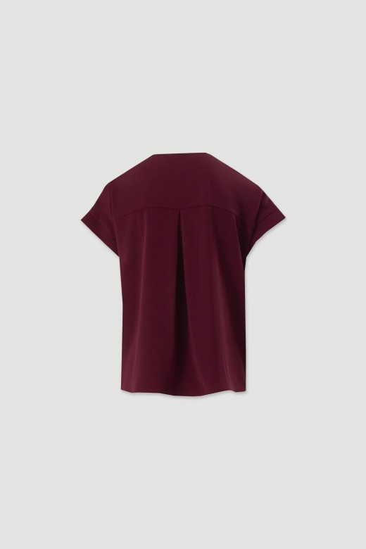 Fluid tunic with v-neckline Fluid tunic with v-neckline