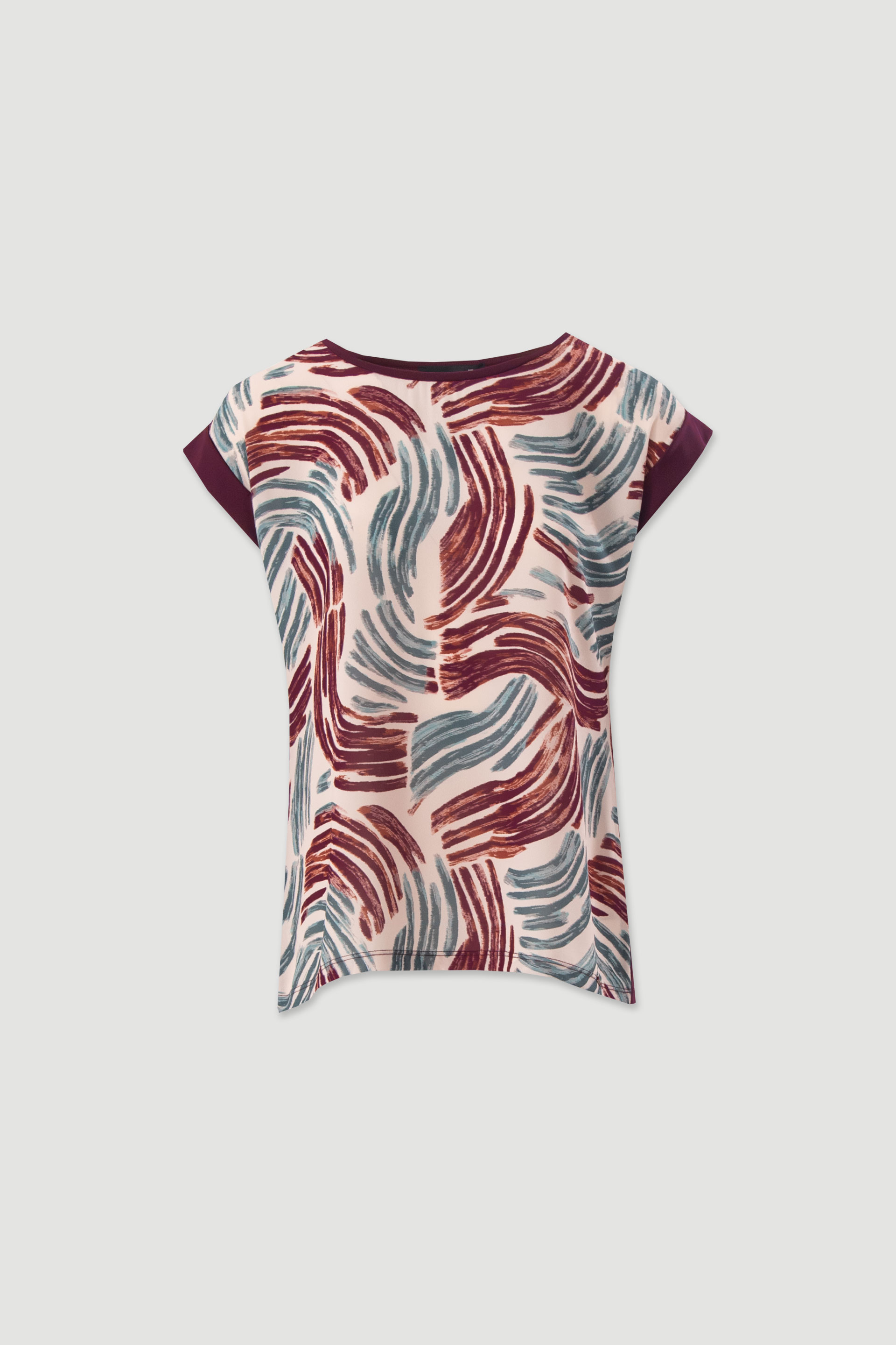Top with printed front