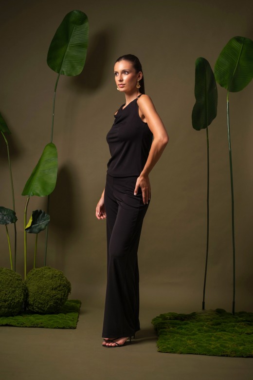 Wide leg knit trousers Wide leg knit trousers