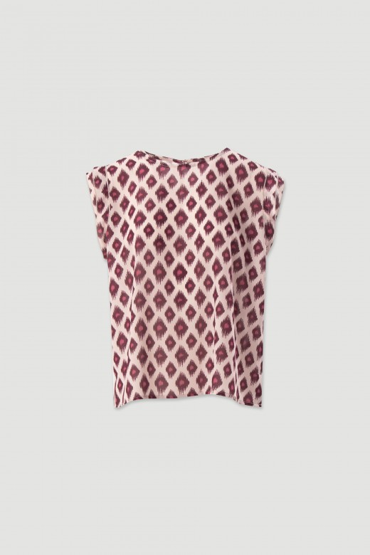 Fluid printed tunic Fluid printed tunic