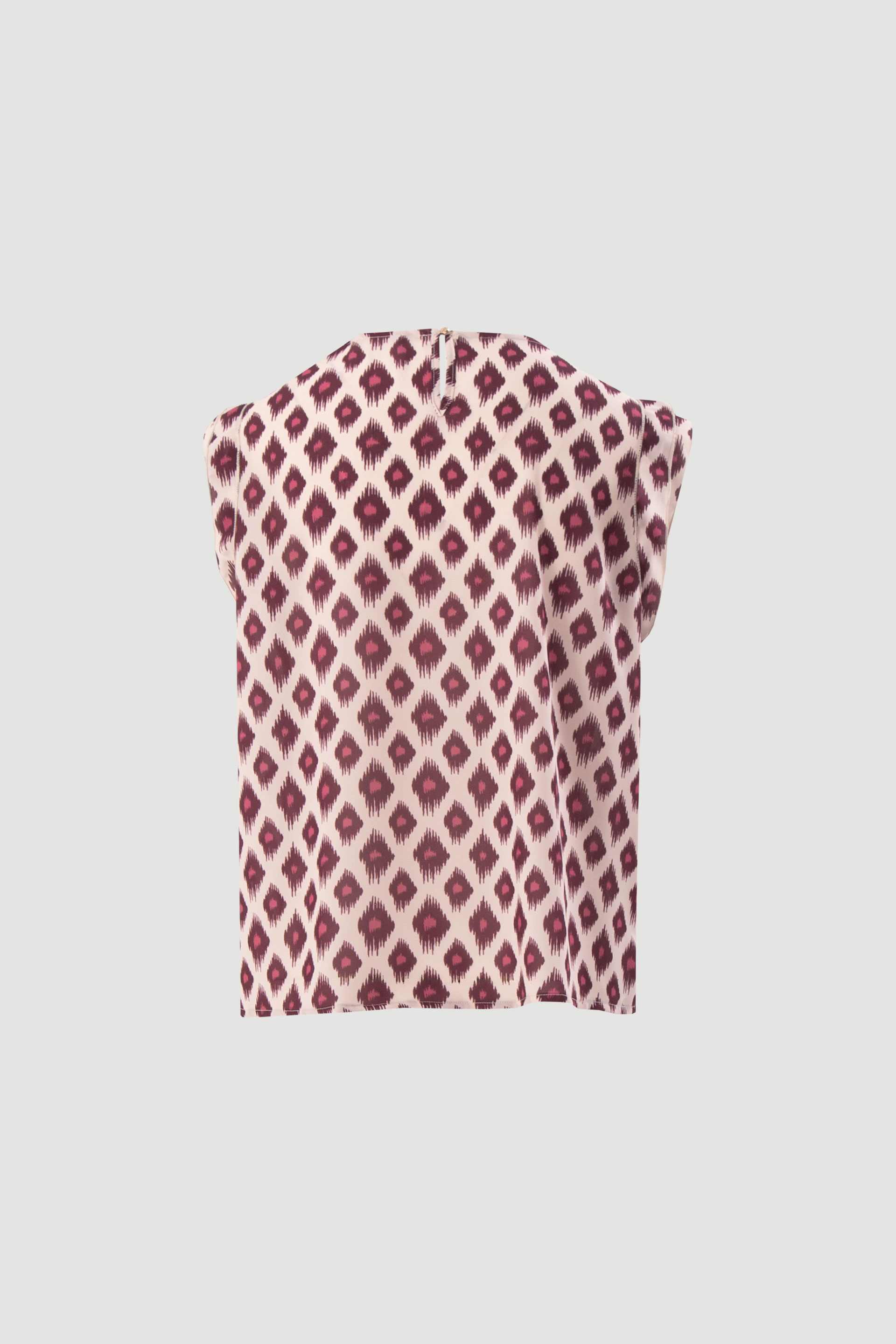 Fluid printed tunic