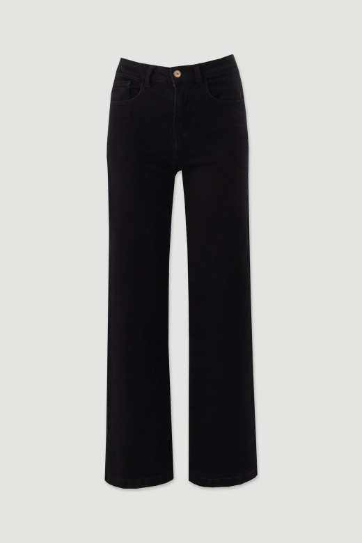 Straight-leg twill trousers Straight-leg twill trousers