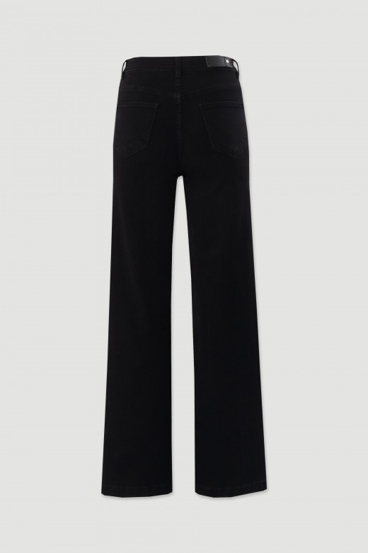 Straight-leg twill trousers Straight-leg twill trousers