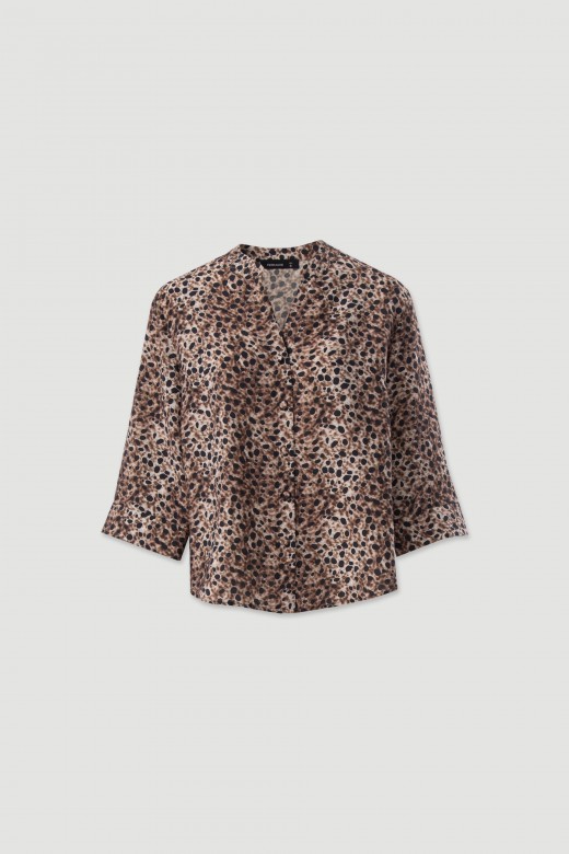 Flowing printed blouse Flowing printed blouse