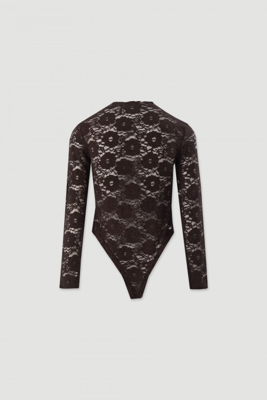 Body de encaje floral Body de encaje floral