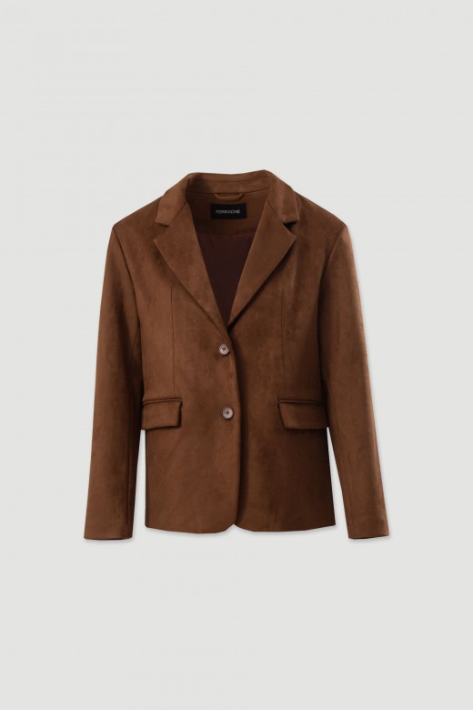 Blazer clásico efecto ante Blazer clásico efecto ante