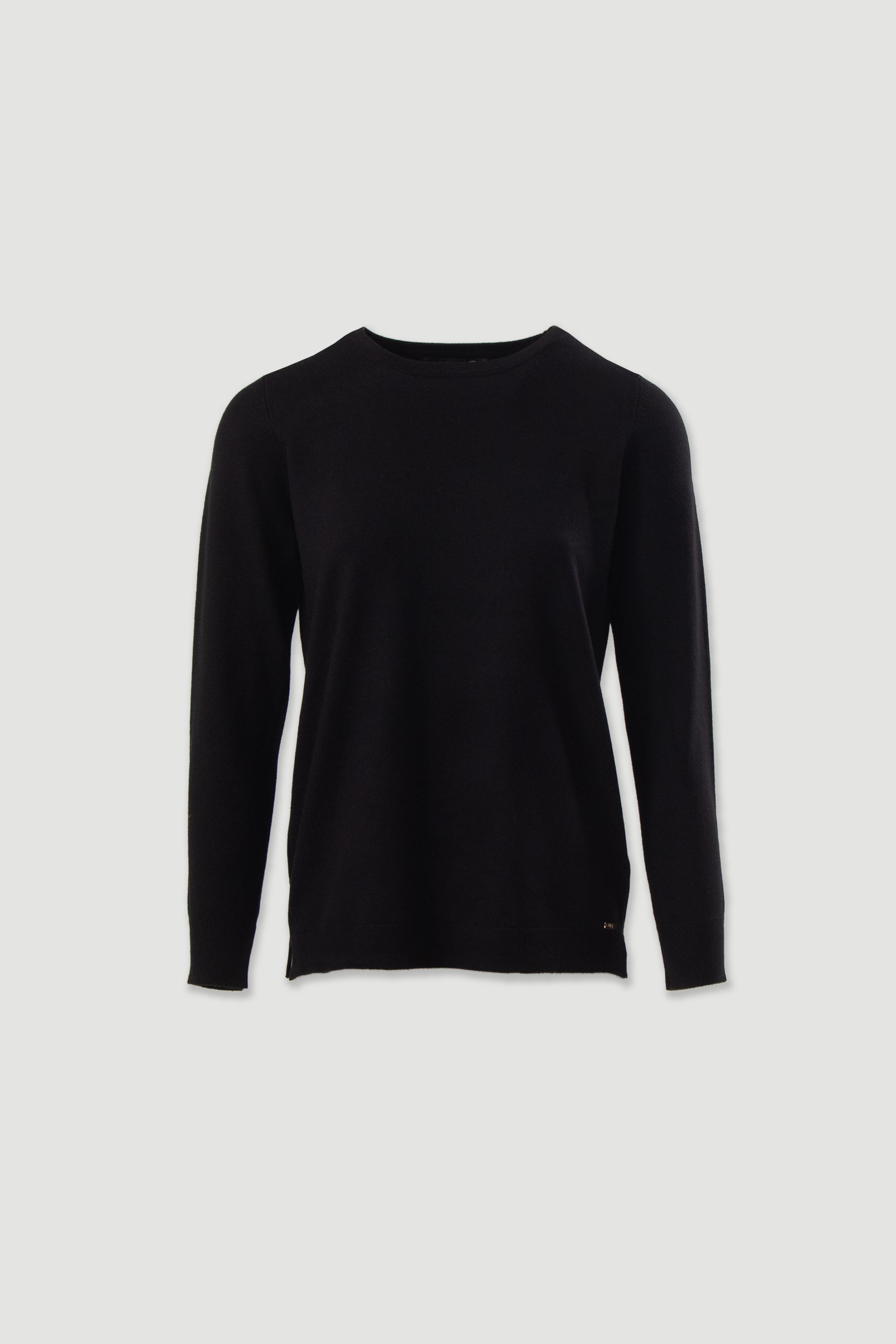 Pull en maille à encolure ronde