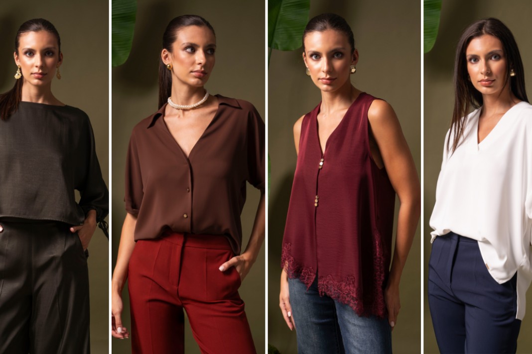 As blusas que v�o completar os looks de outono