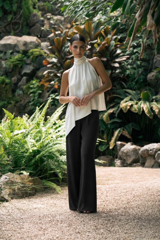 High-waisted wide leg trousers High-waisted wide leg trousers