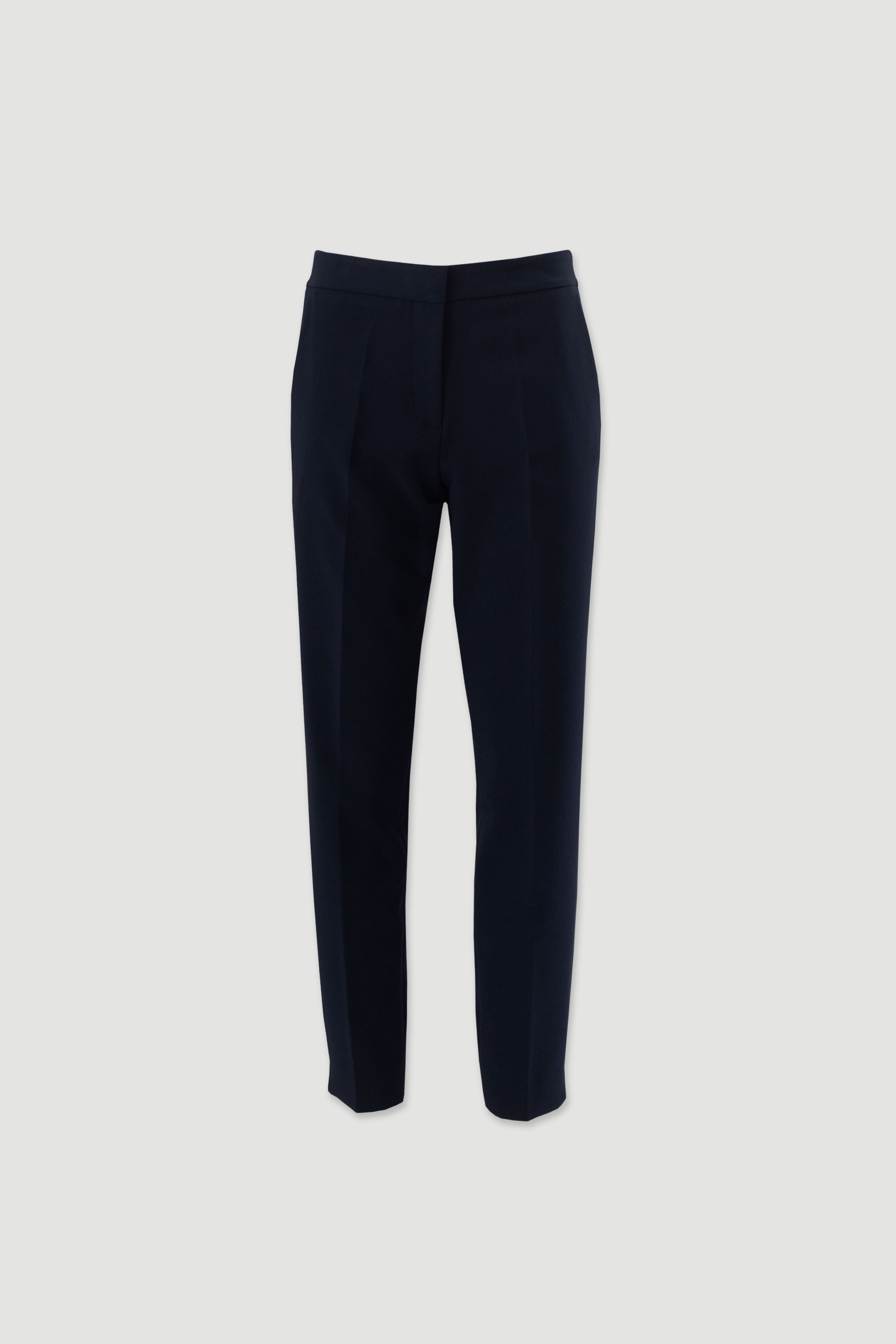 Pantalon classique à taille élastiquée