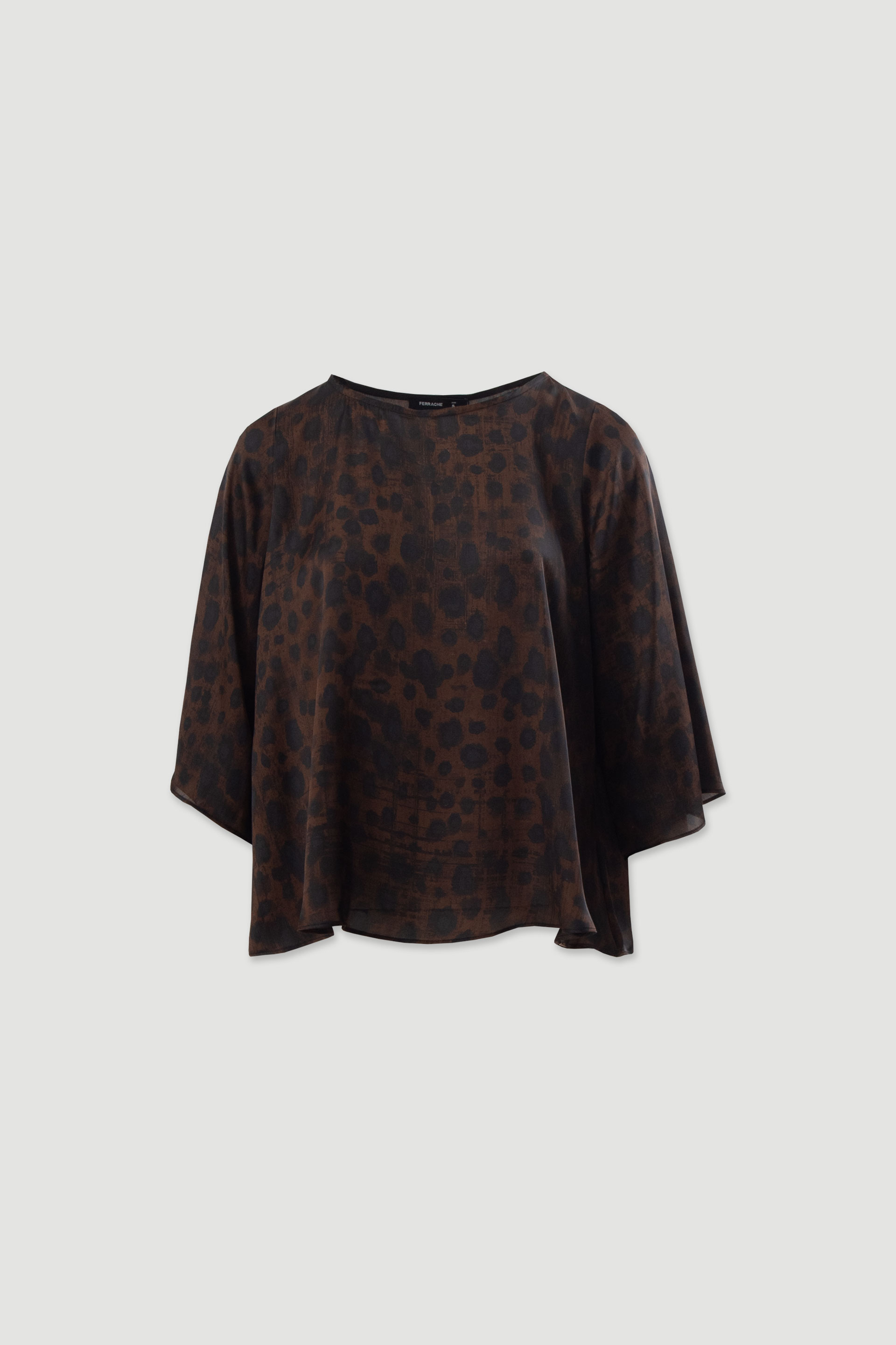 Printed fluid tunic
