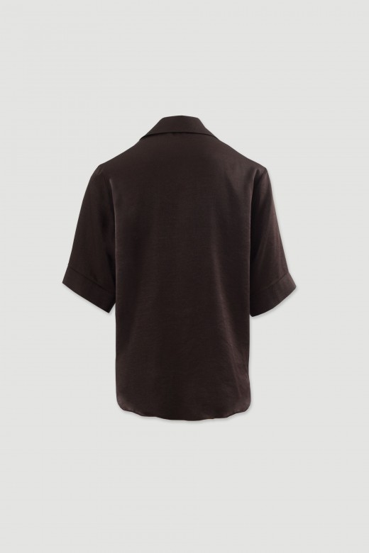 Fluid tunic with v-neckline Fluid tunic with v-neckline