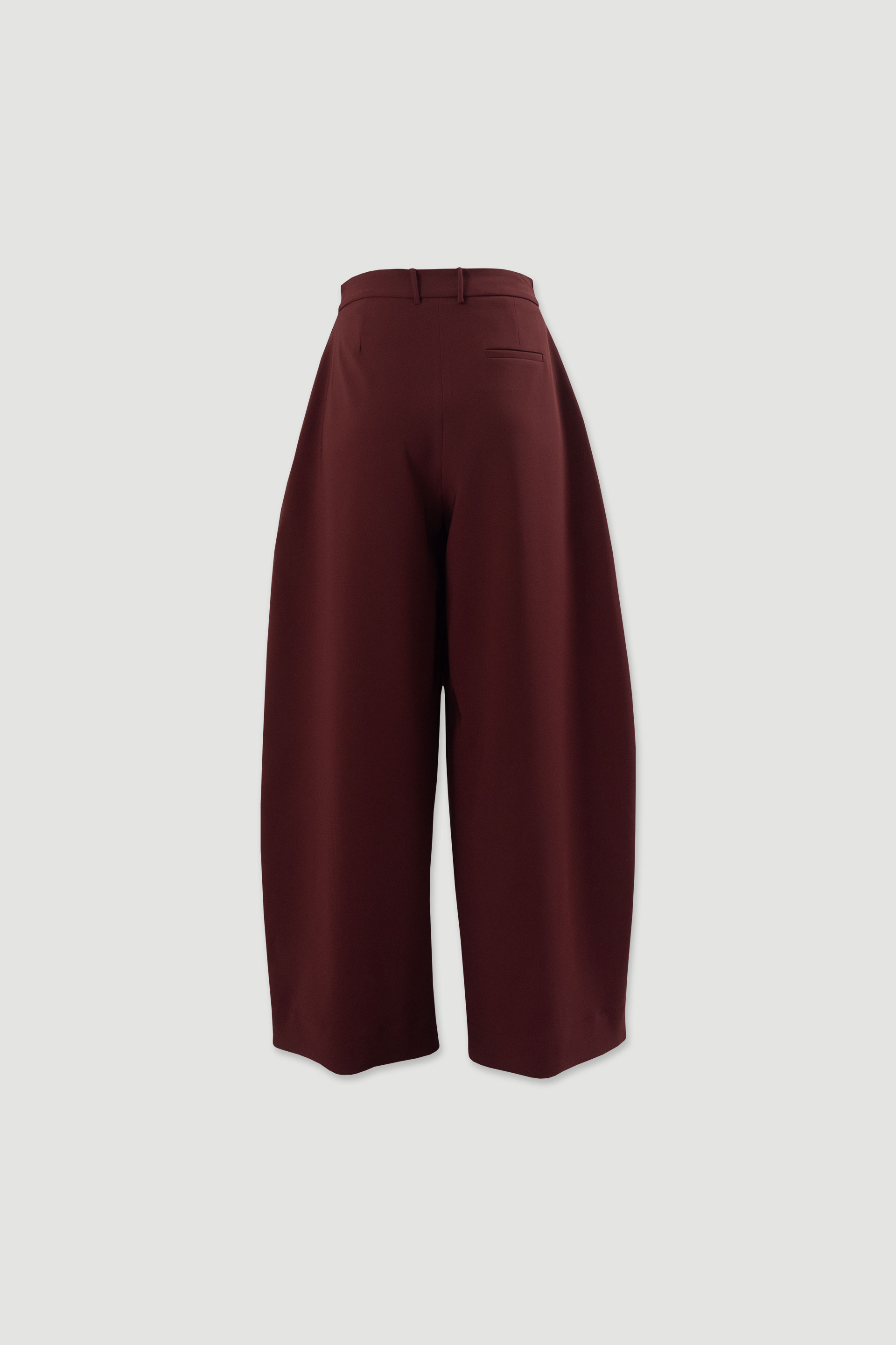High-waisted balloon trousers
