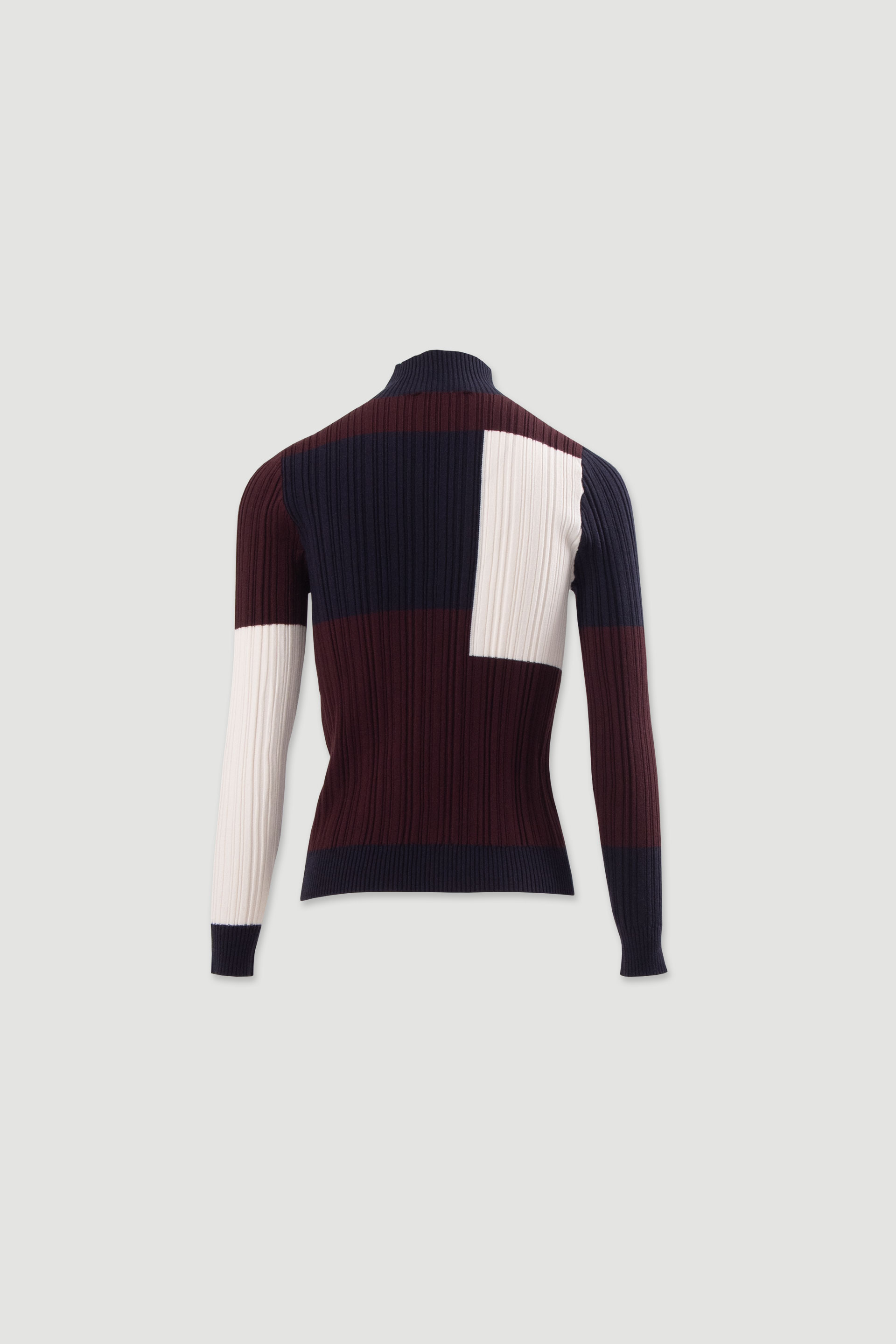Multicolour knit sweater