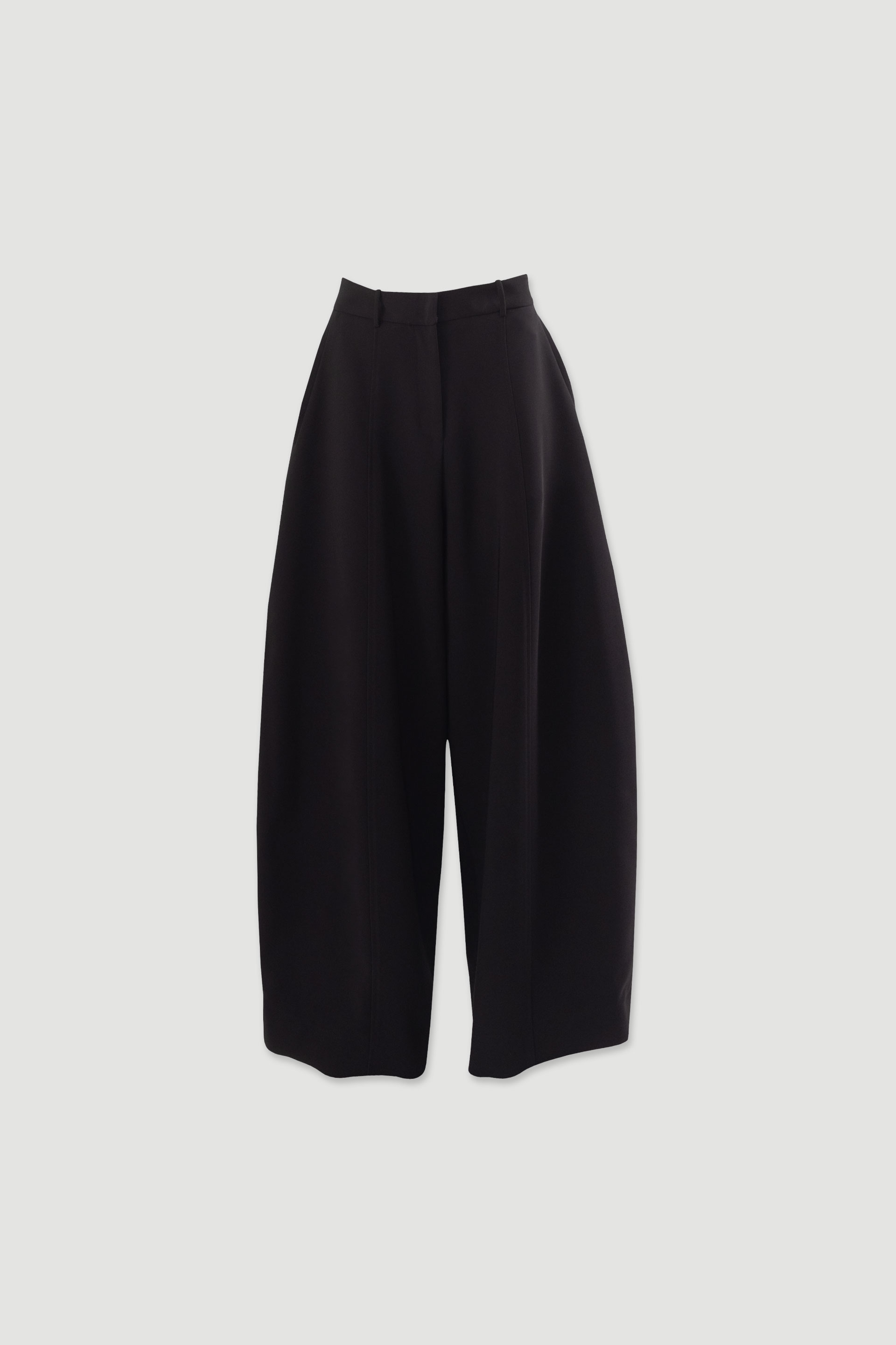 High-waisted balloon trousers