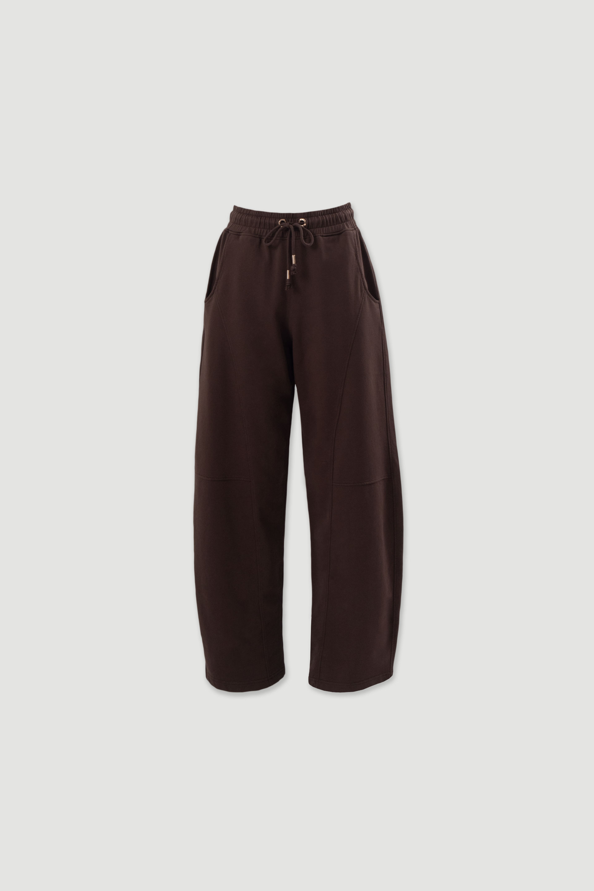 Cotton sweatshirt and balloon trousers set