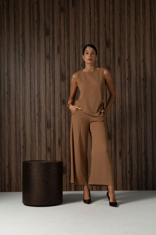 Calça Culotte Fluida Calça Culotte Fluida