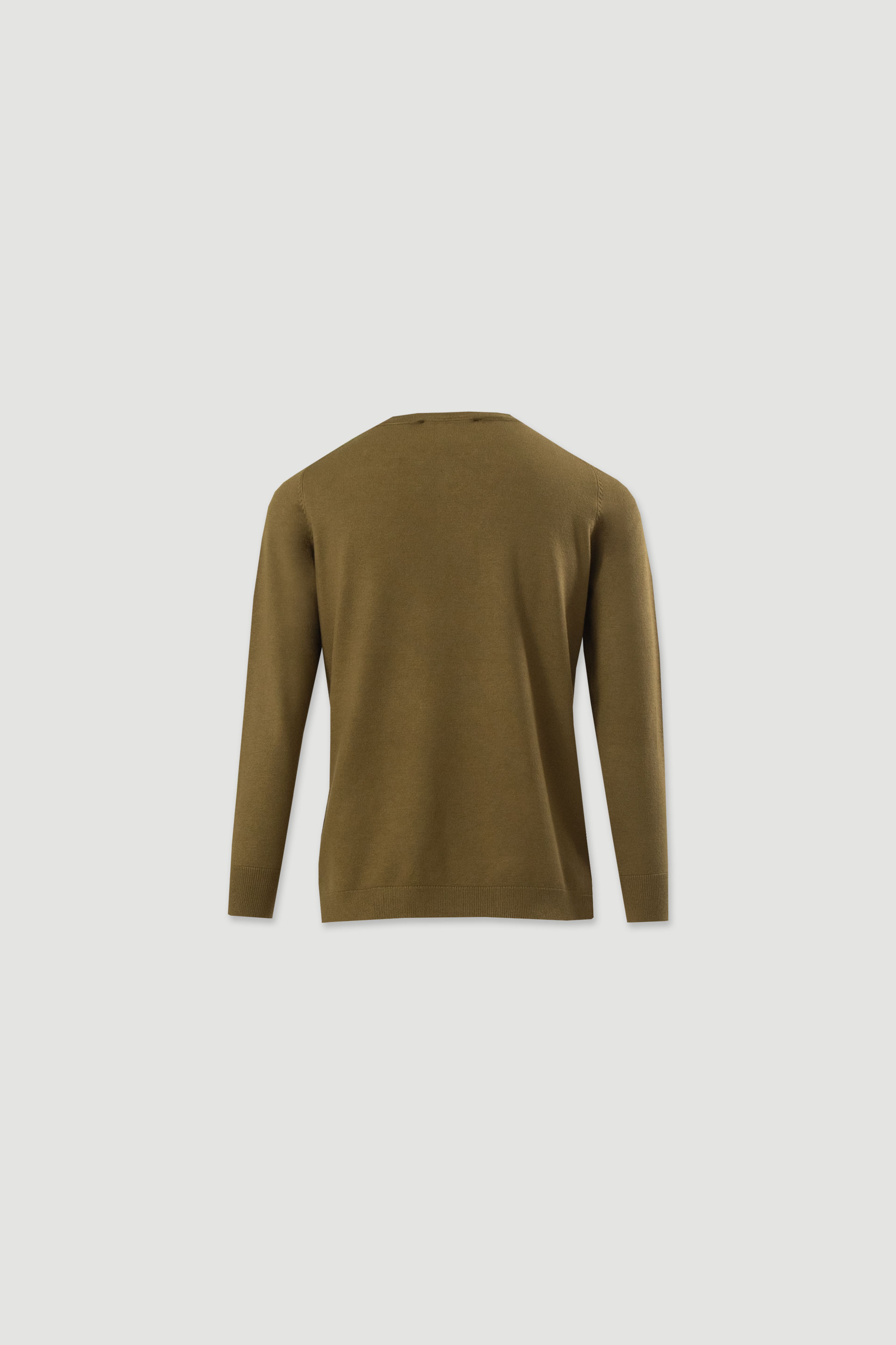 Camisola de malha com decote redondo