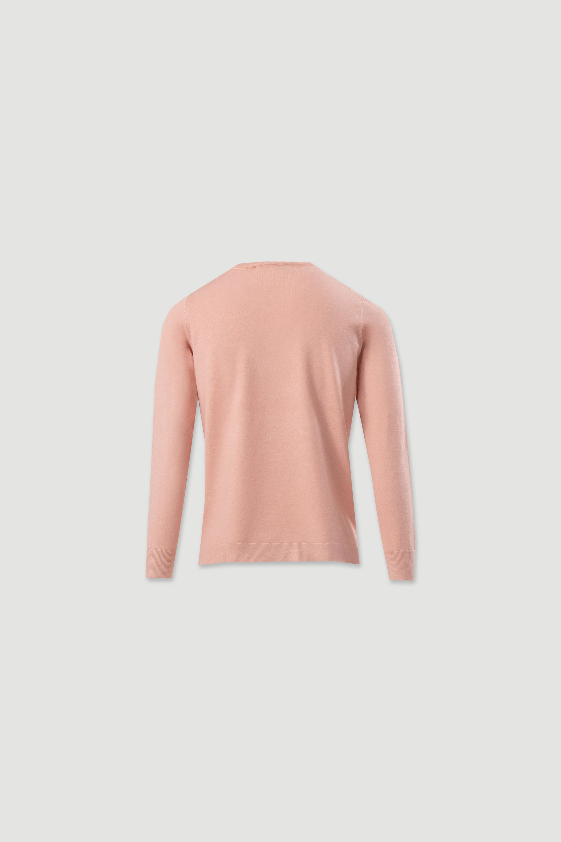 Camisola de malha com decote redondo