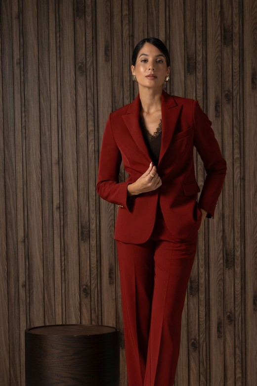 Blazer clássico cintado Blazer clássico cintado