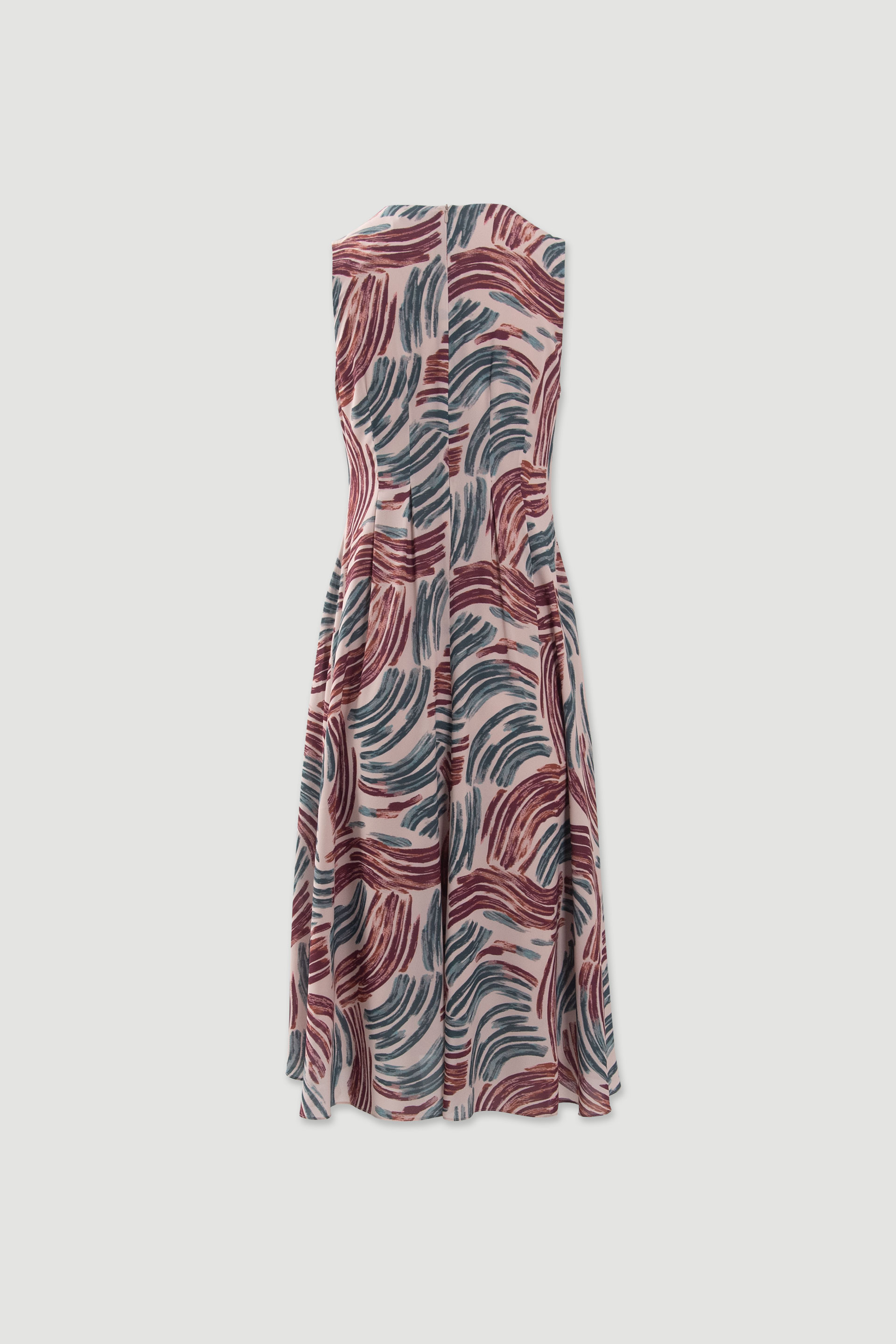 Vestido midi cintado ALICE