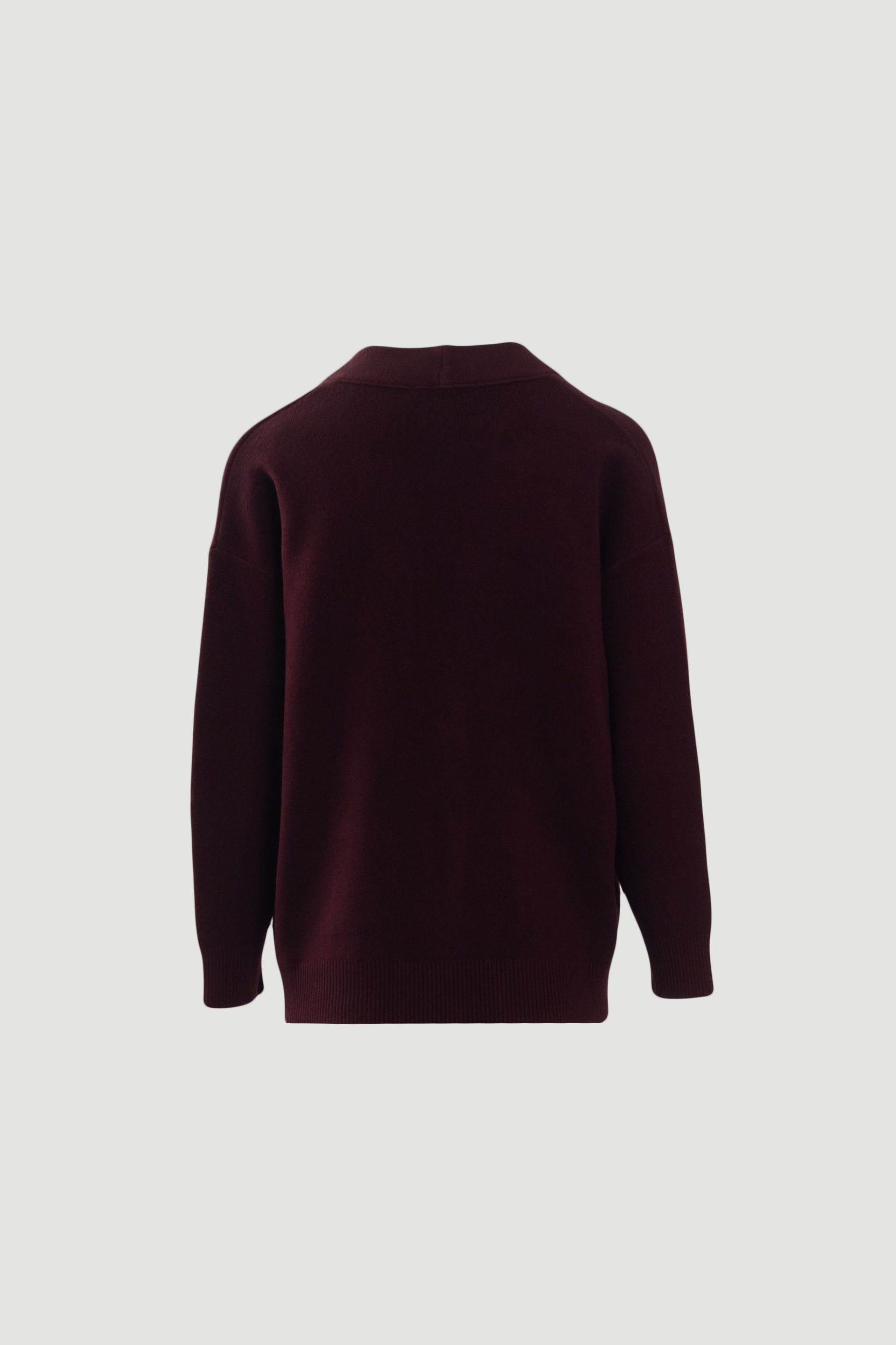 Chaqueta de punto con bolsillos aplicados