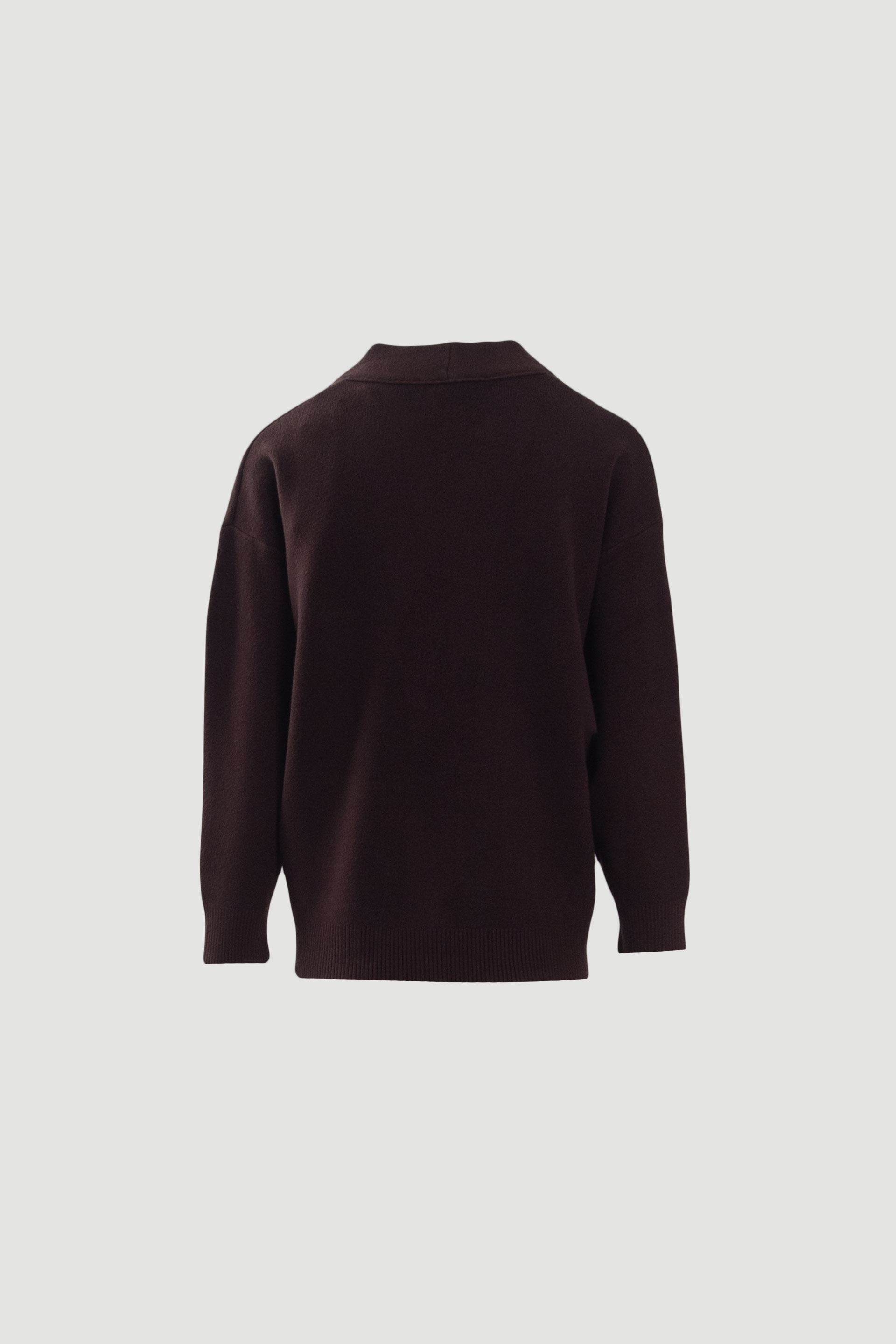 Chaqueta de punto con bolsillos aplicados