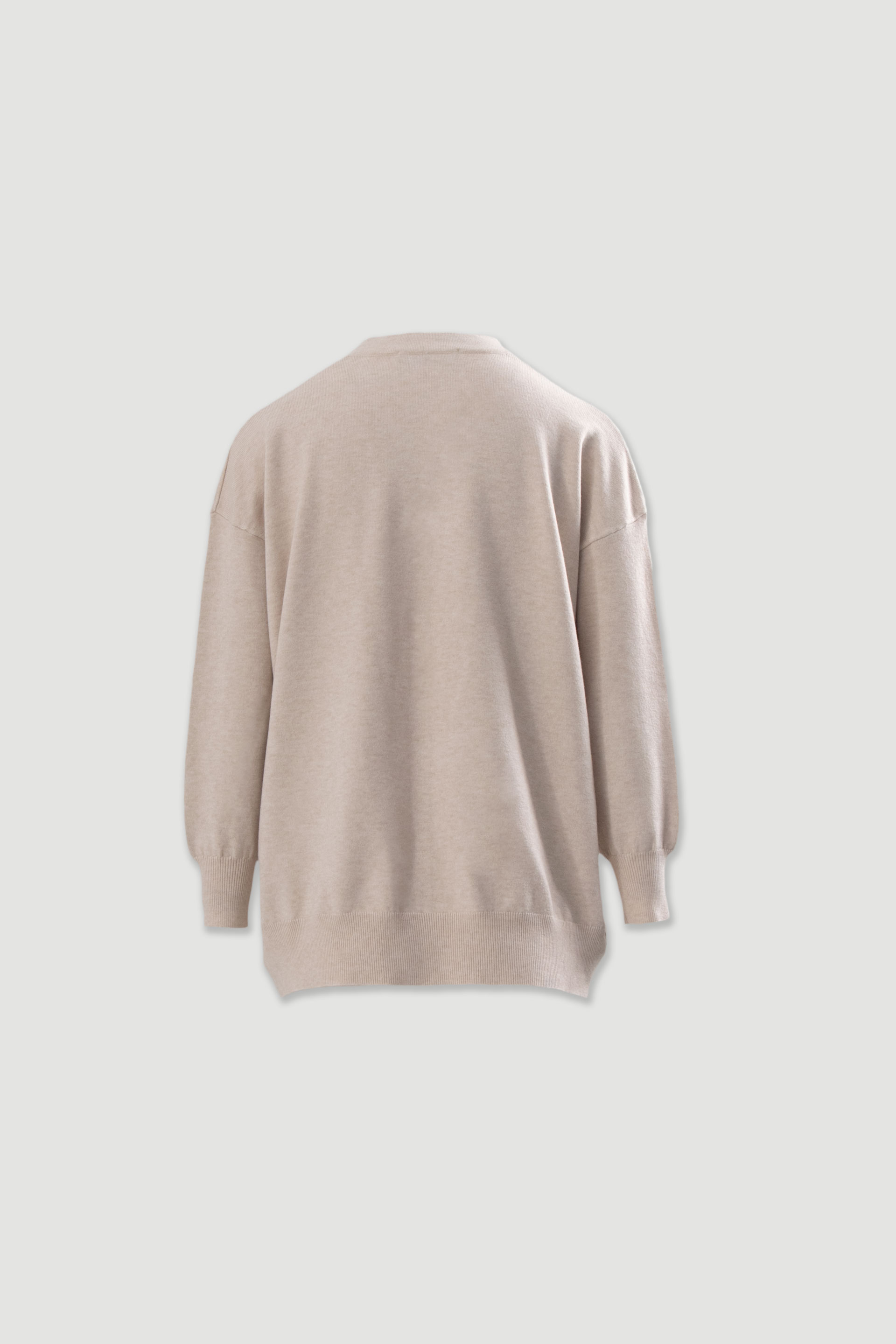 Relaxed-fit knit cardigan