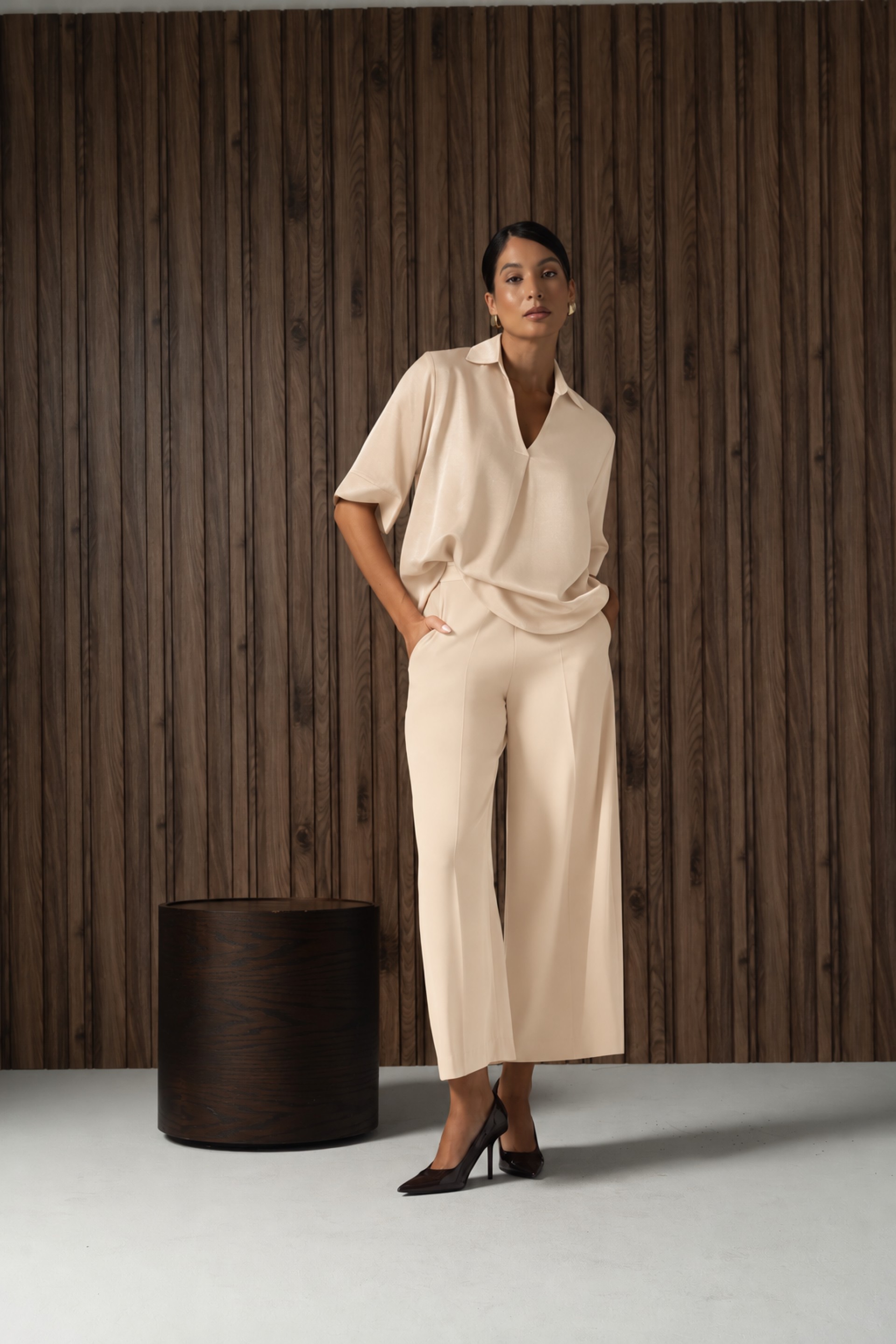 Fluid Culotte Trousers