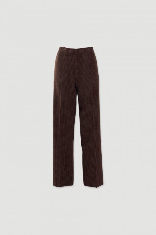 Pantalon classique à carreaux LEONOR Pantalon classique à carreaux LEONOR
