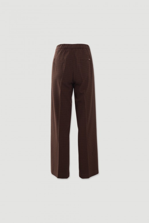Pantalon classique à carreaux LEONOR Pantalon classique à carreaux LEONOR