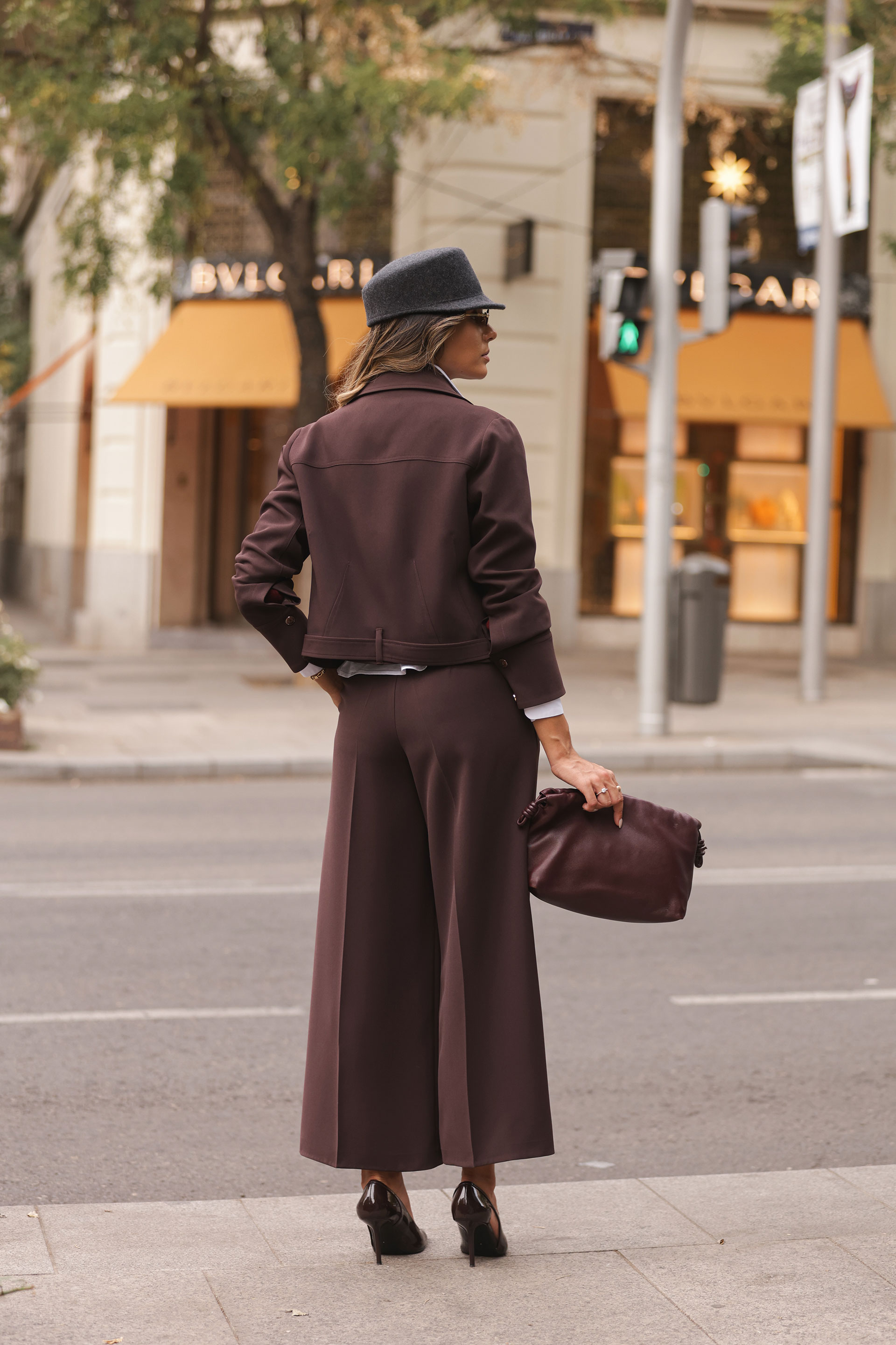 Pantalón culotte fluido INÊS