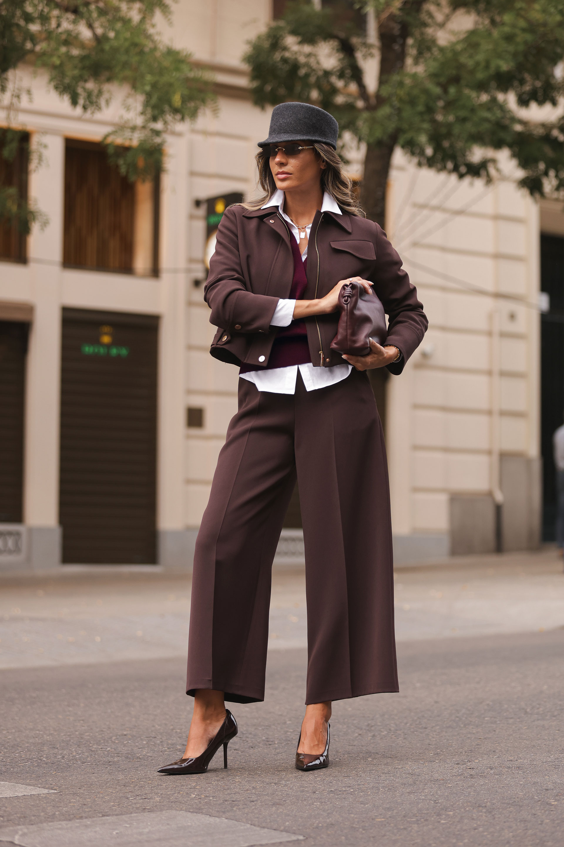 Pantalón culotte fluido INÊS